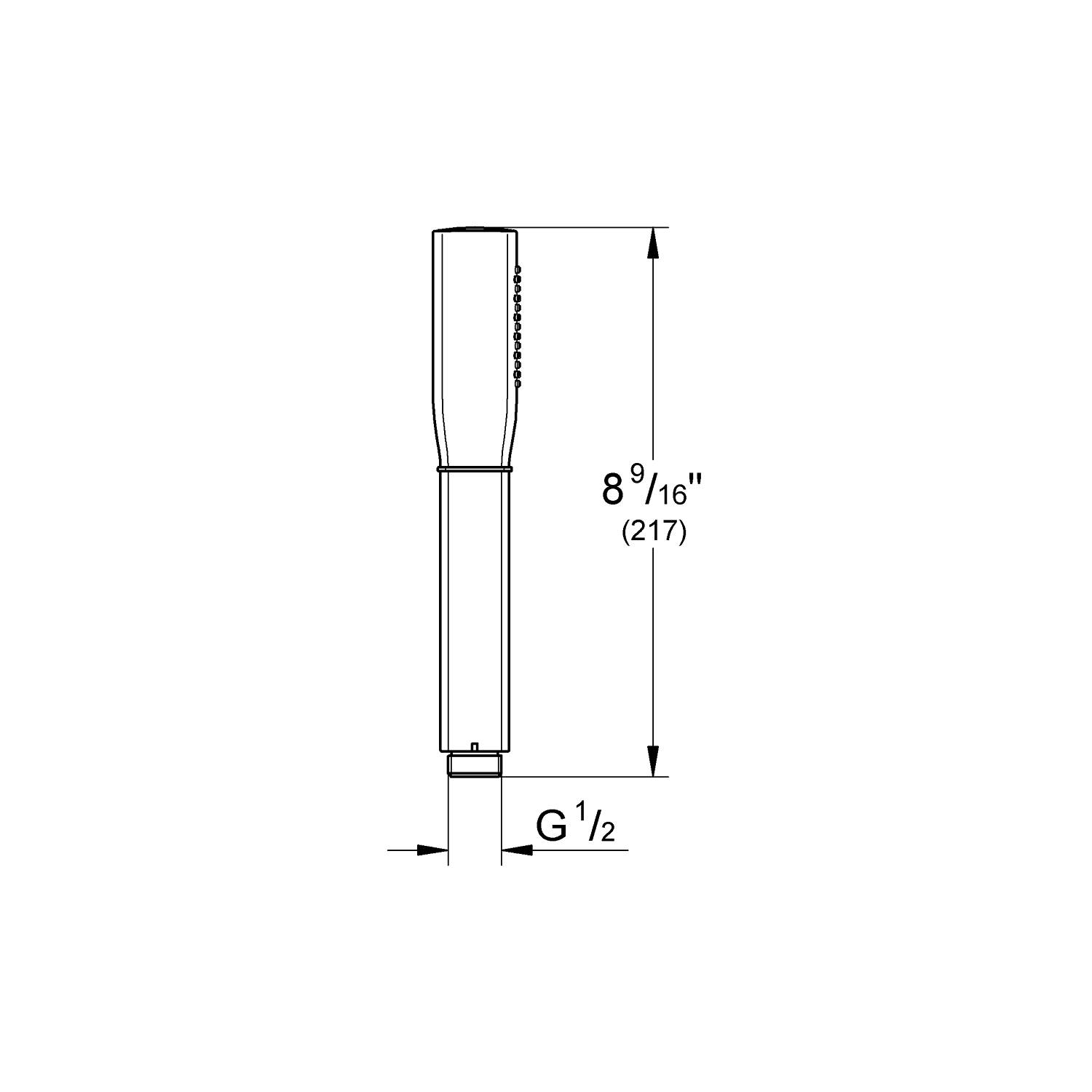 Ручной душ GROHE Grandera Stick, металл, хром (26037001) - Вид №1