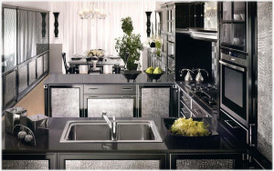 Кухня  BRUMMEL CUCINE Pelle glamour