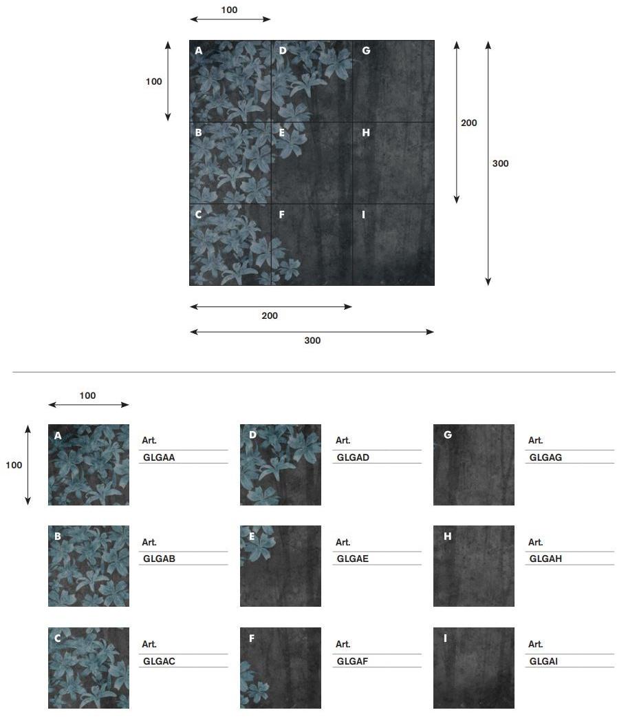 ARTELINEA Хрустальное покрытие для интерьеров Glass & paper sun-id-1435604 - Вид №4
