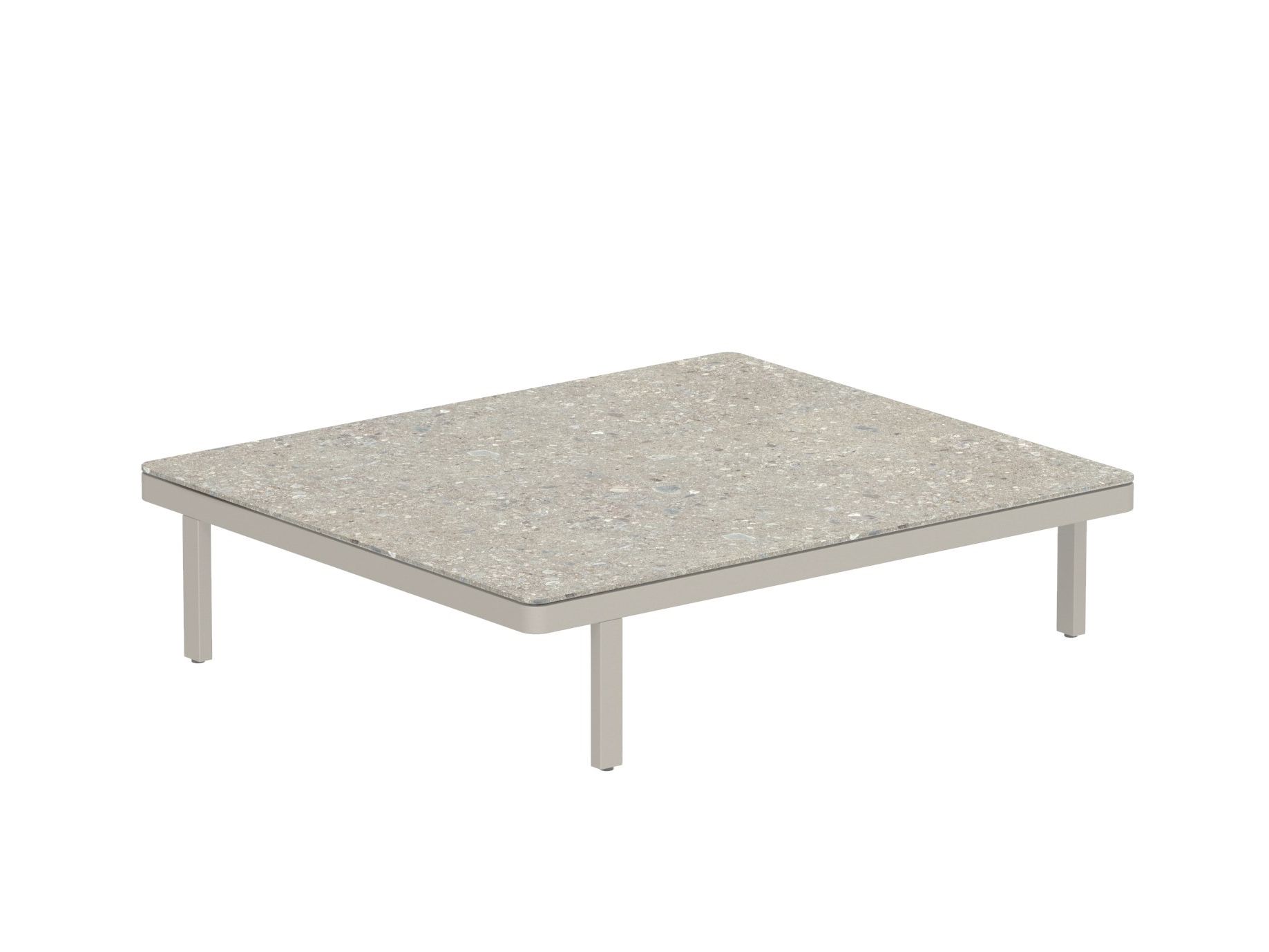 Алюминиевый прямоугольный садовый столик с порошковым покрытием Royal Botania Alura Lounge ARCH-00054418 - Вид №10