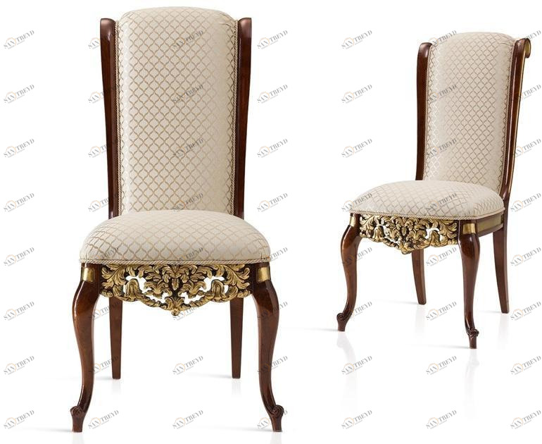 A.R. Arredamenti Стул из мягкой ткани Grand royal 1410