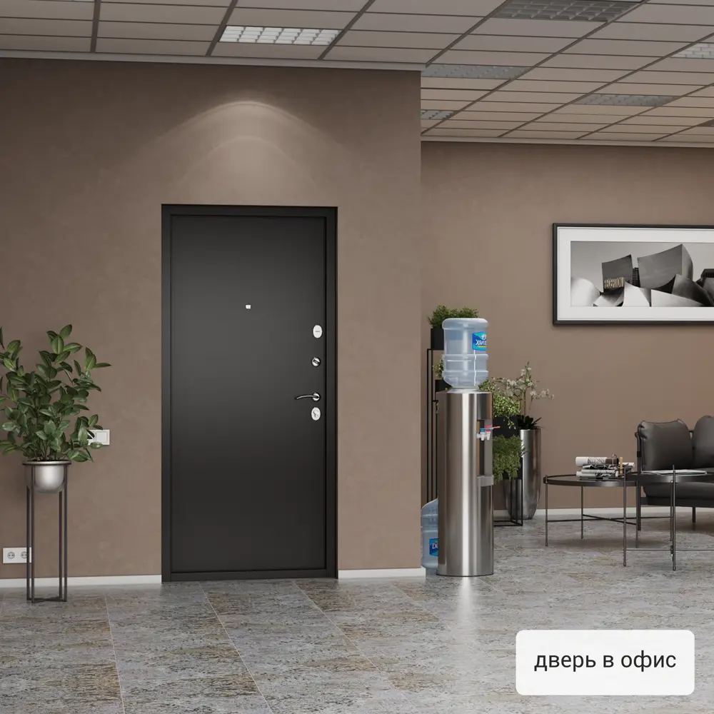 Дверь входная металлическая Денвер 950x2050 мм левая. цвет коричневый TOREX STLM-2200070 - Вид №16