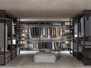 Модульный шкаф без дверей