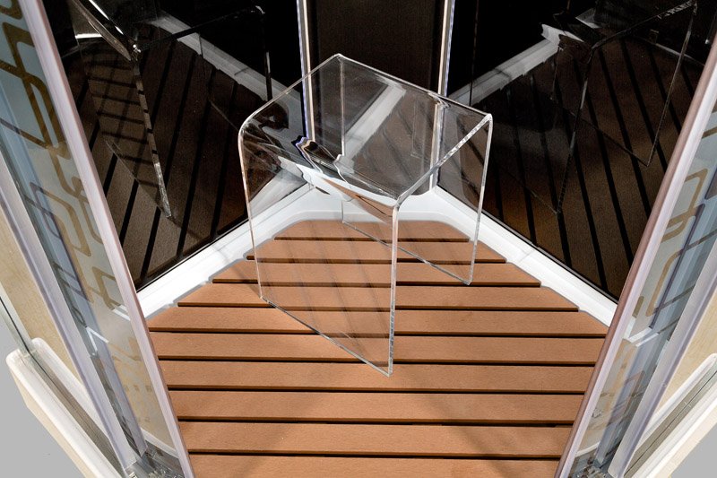 ЕМ1511 L N с гидромассажем (гм.) Душевая кабина DETO Серия EM BМ1510 N LED BLACK - Вид №5