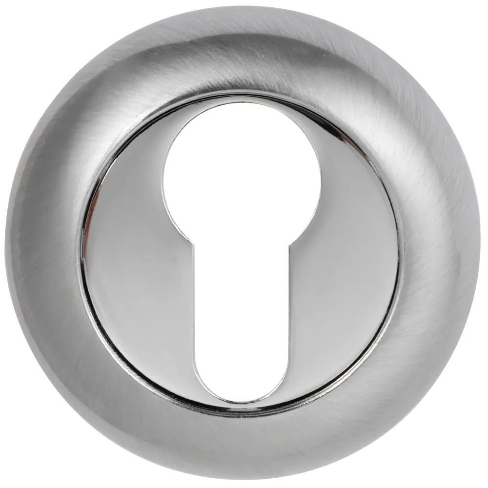 Защитная накладка EDSON для дверного замка - матовый хром 82677938 STLM-0900054