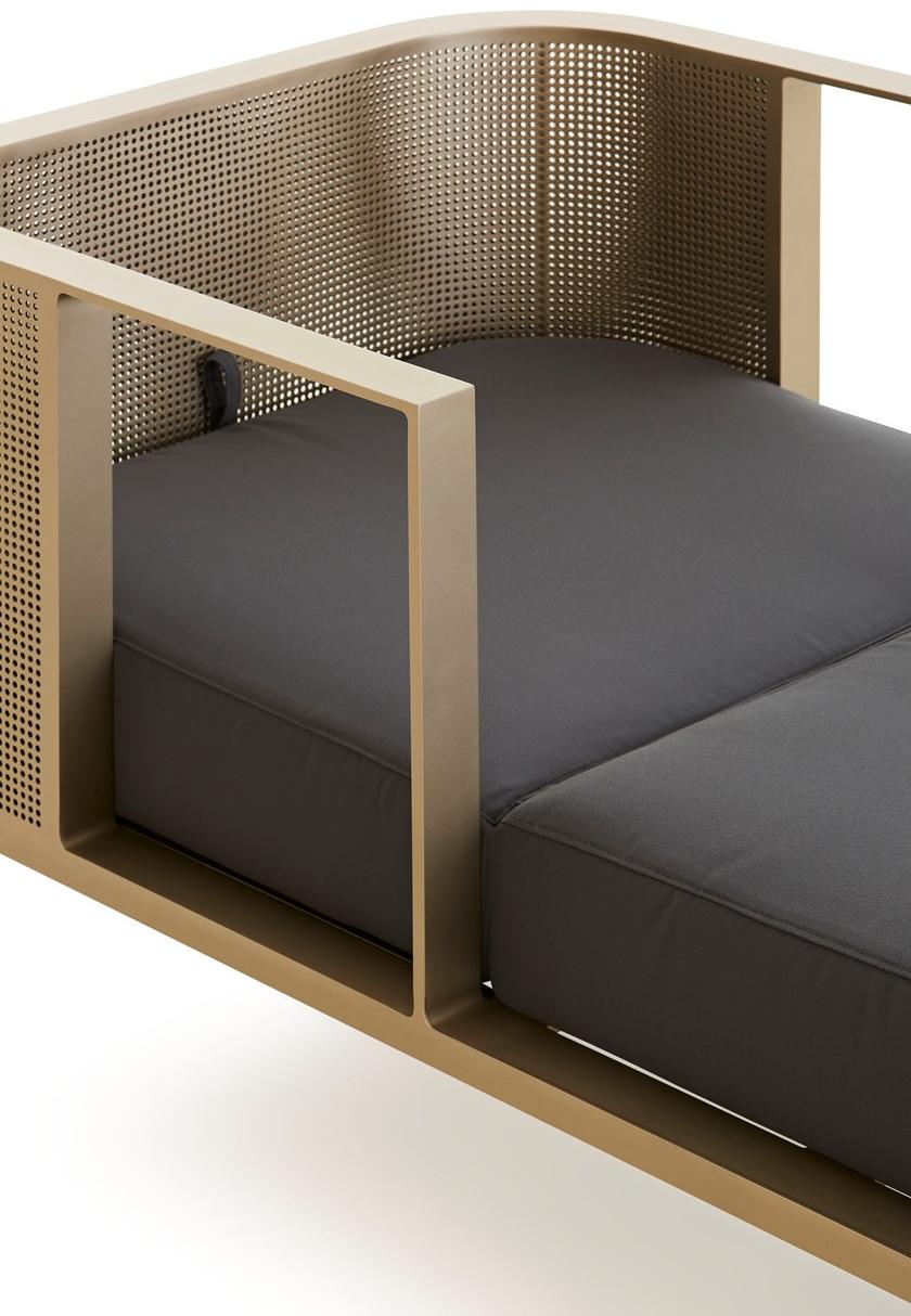 GANDIABLASCO Садовая кушетка с креслом и подлокотниками Solanas sun-id-1376878 - Вид №6