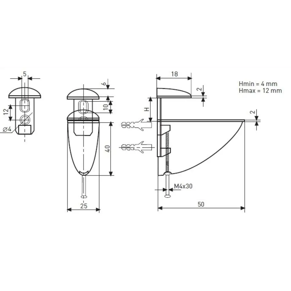 Полкодержатель Jet Пеликан для надежной фиксации полок 89124169 STLM-0078665 - Вид №2