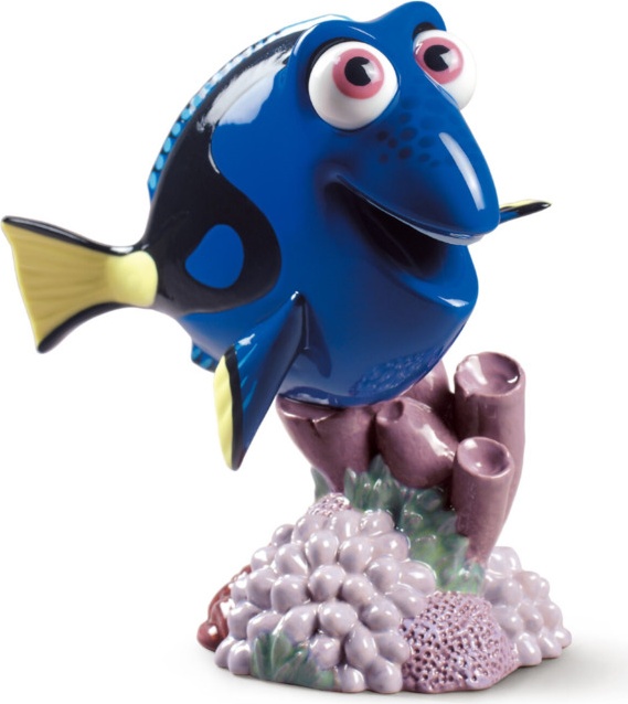 10669131 LLADRO Фигурка Lladro "Рыбка Дори" 17x17см Фарфор Lladró 