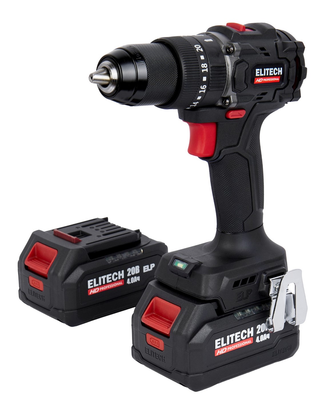 Дрель-шуруповерт ELITECH HD CD 20ISL2 9130087 STDN-0027655 - Вид №4