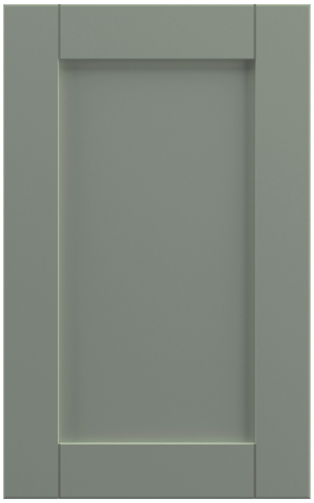 Фасады для кухни Кантри Фрезеровка «Лжевыборка» Дикая мята №557 SIDAK SIST1687-214