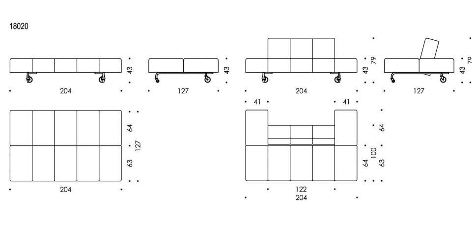 Wittmann Кожаный диван sun-id-1358931 - Вид №2