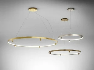 PANZERI Светодиодная подвесная лампа из экструдированного алюминия