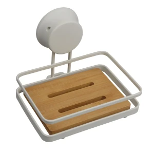 Мыльница Аквалиния металл цвет белый