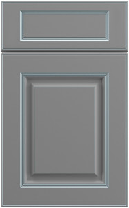 Фасады для кухни Патина Фрезеровка «Этьен+» 202 Бетонный серый SIST3093-7044