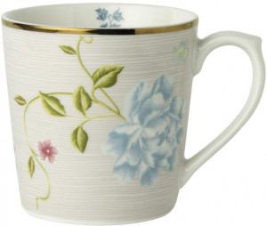 Кружка Laura Ashley Cobblestone Pinstripe, 350мл