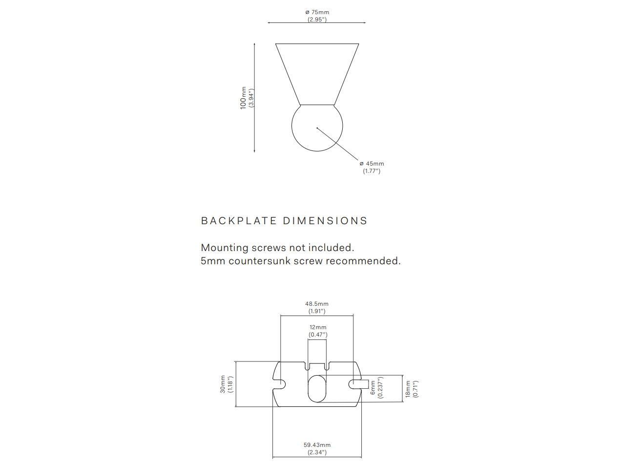 Латунный светодиодный потолочный светильник Michael Anastassiades CONE LIGHT ARCH-00018207 - Вид №4