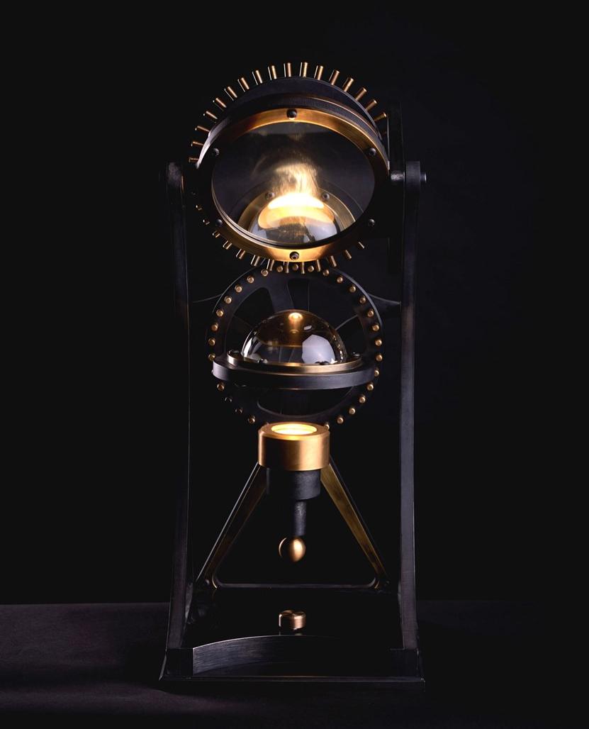 Karice Lighting Настольная светодиодная лампа отраженного света из латуни Da vinci sun-id-1387865 - Вид №10