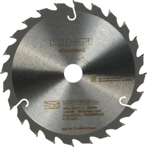 Диск пильный по дереву Hilti 24Т 160x20x2 мм