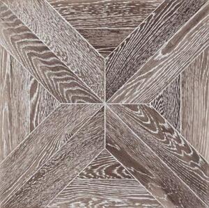 Модульный паркет Marco Ferutti Castello Castello Грей Дуб с брашью (Текстурированная) 450х450 мм.