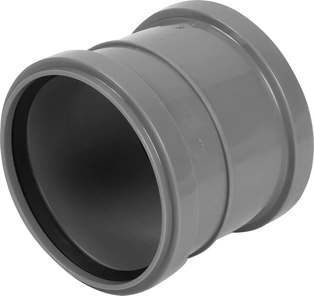 Ремонтная муфта Политэк 110 мм для канализационных труб 11012373
