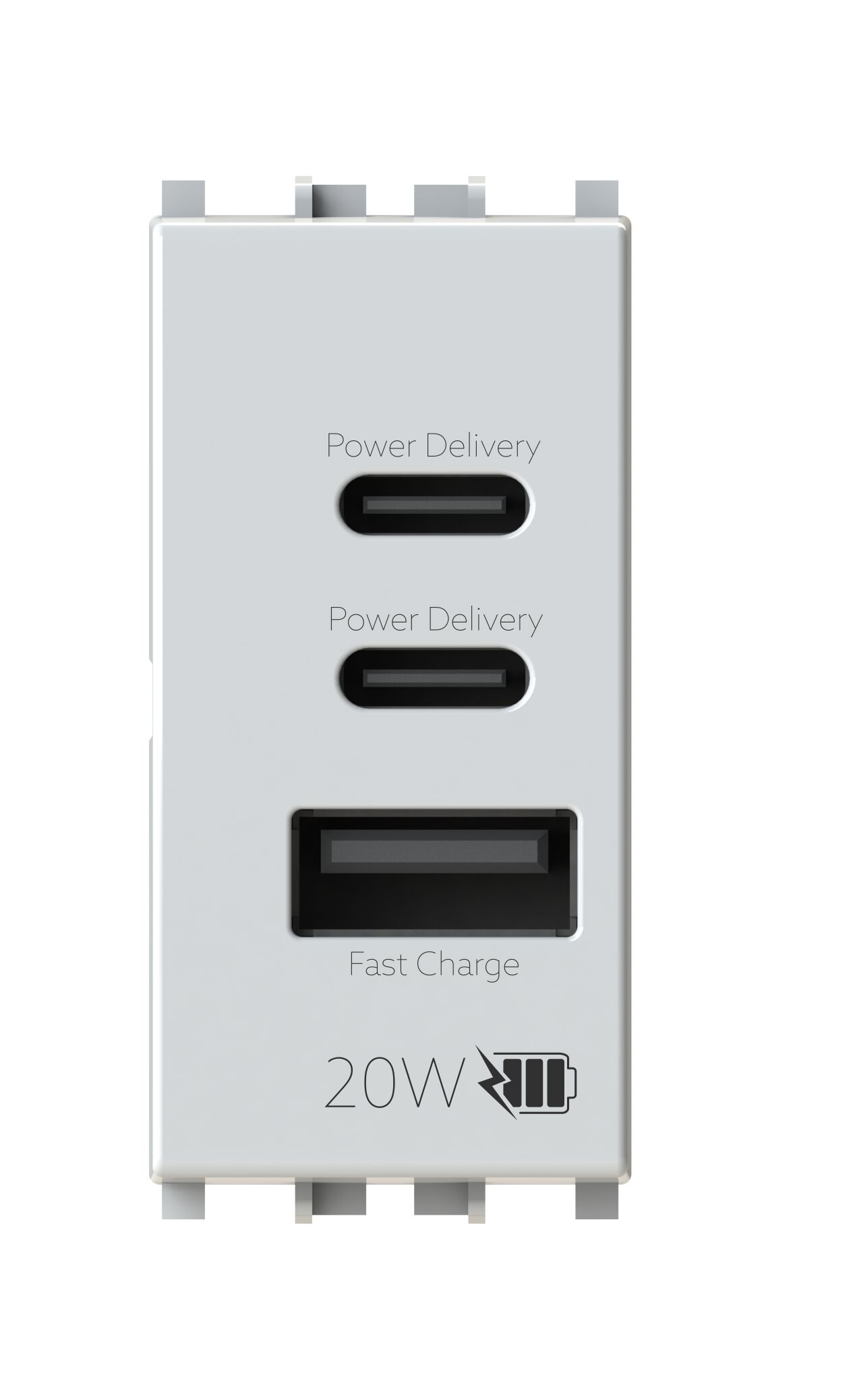 Встраиваемый USB-блок питания для гражданской серии 4 BOX серия U ARCH-00115315 - Вид №1