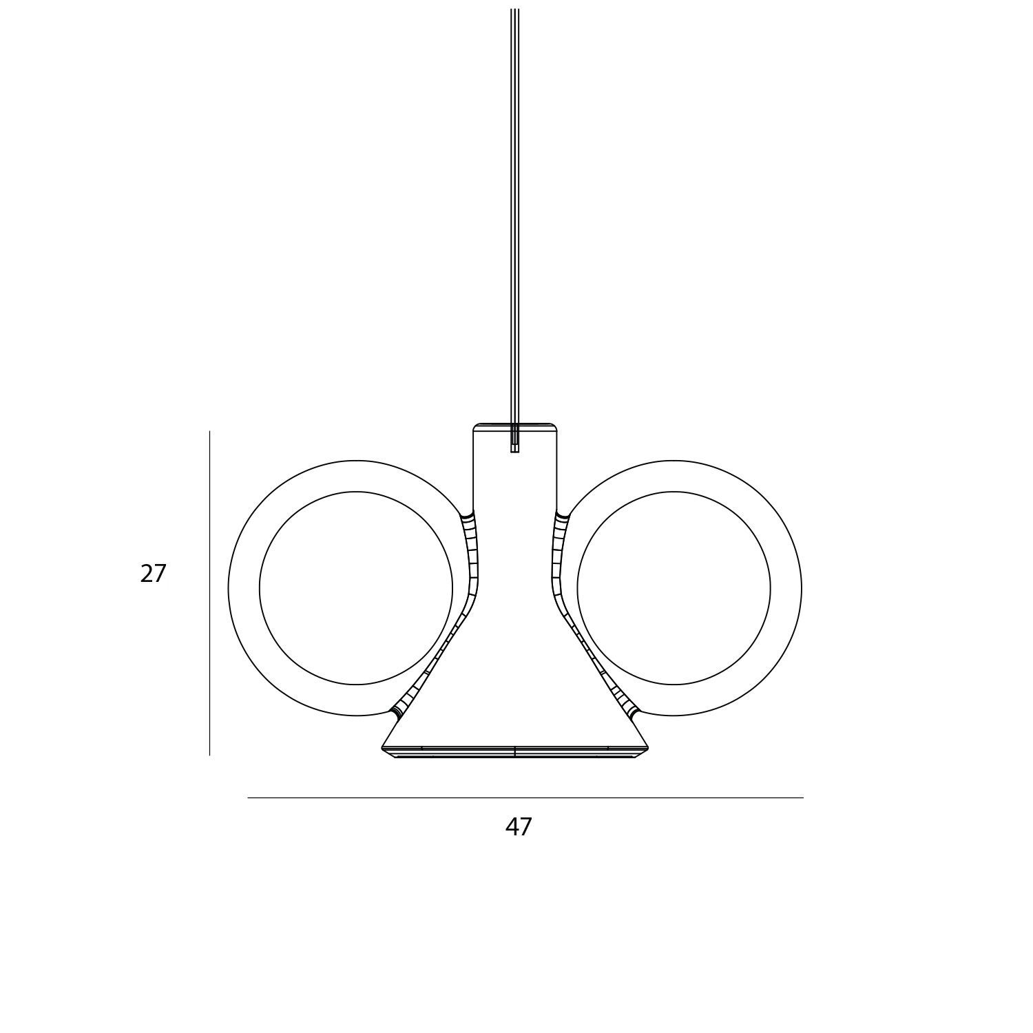 Цемент подвесной светильник URBI et ORBI Medius Terra ARCH-00134573 - Вид №2