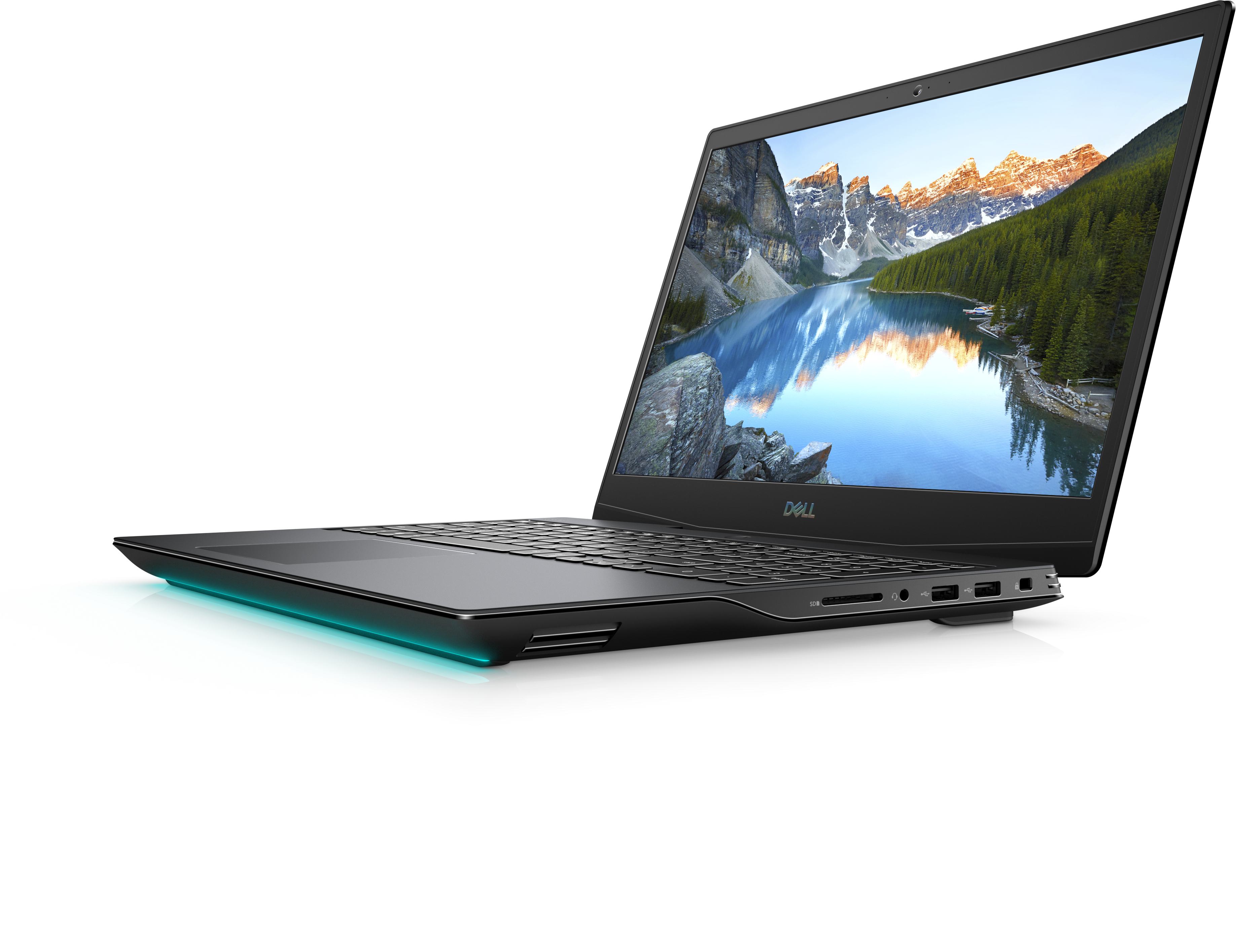 G515-7748 g5-5500 15.6"(1920x1080 (матовый, 120hz) wva)/intel core i5 10300h(2.5ghz)/8192mb/512ssdgb/nodvd/ext:nvidia geforce gtx1660ti(6144mb)/black/w10 + backlit, 250 nits, led Dell Santreyd  - Вид №1