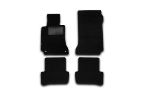 16023145 Коврики в салон Standard MERCEDES-BENZ C-Class W204 АКПП 2007-2014, 4 шт. 023439101210kh Klever