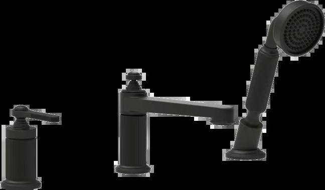 Смеситель для ванны 65037 187 Gessi Venti20 СОСТАРЕННАЯ БРОНЗА