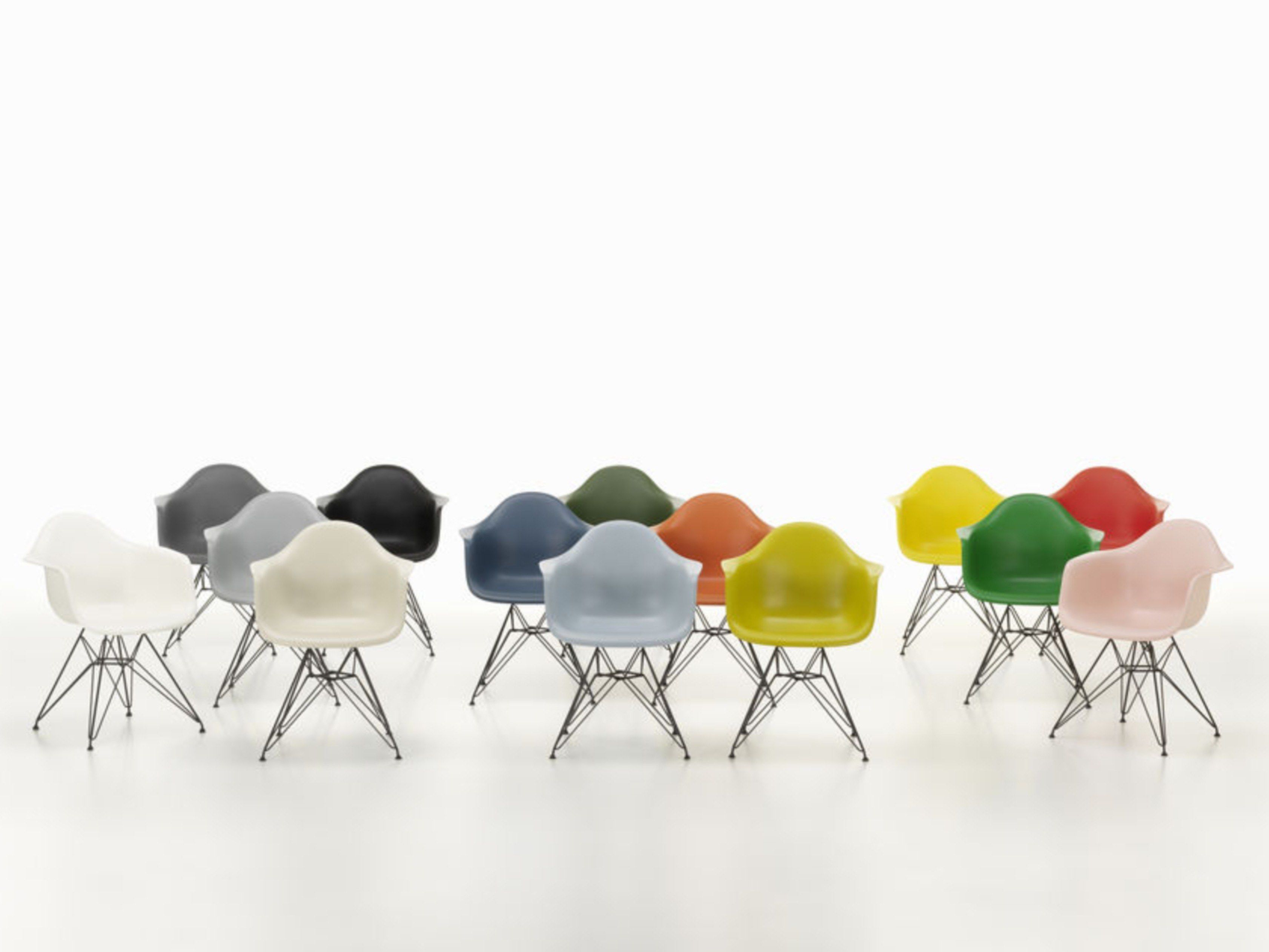 Полипропиленовый стул с подлокотниками VITRA Eames Plastic Chair ARCH-00122846 - Вид №2