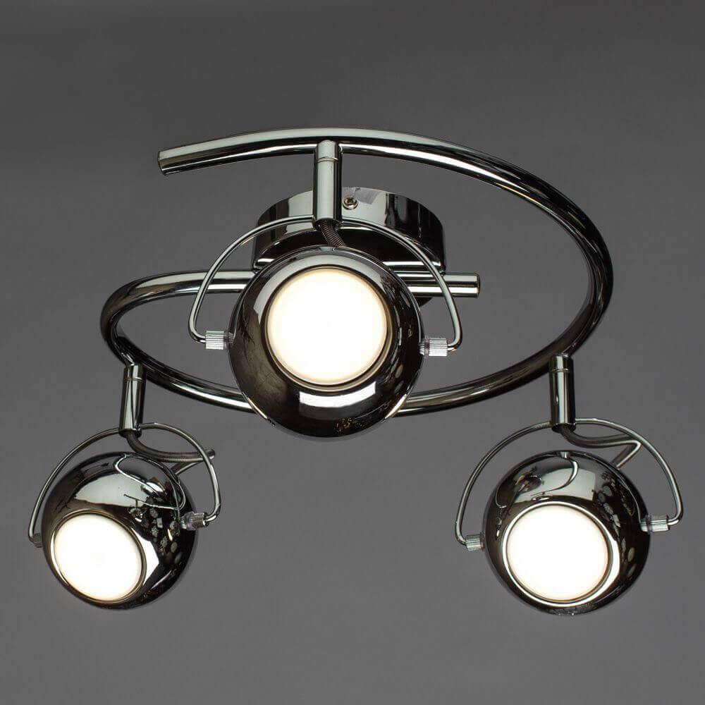 Спот потолочный на 3 лампы хром Arte Lamp 86 A9128PL-3CC ARTE LAMP 86 CHROME 00-3924017 Хром  - Вид №1