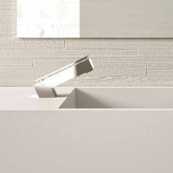 4851 1 Euclide Смеситель для раковины низкий цвет хром Mamoli 38142 - Вид №1