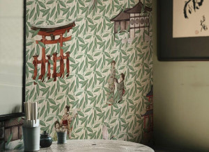 Обои с цветочными мотивами