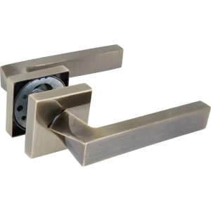 Дверные ручки 136 Q комплект цвет бронза 85221040 STLM-2178003