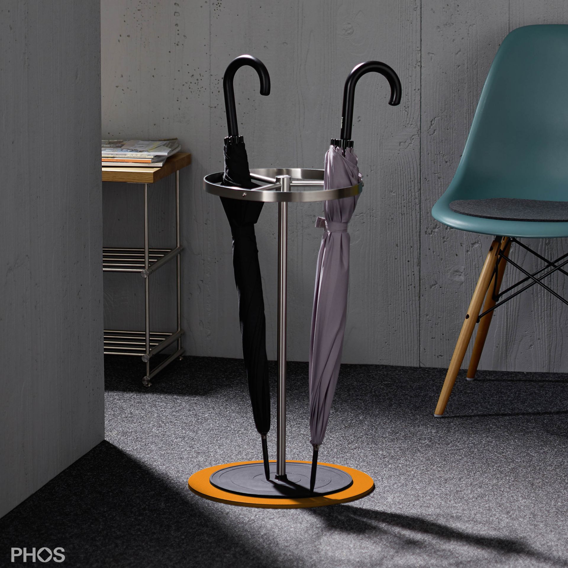 SST-BPO Подставка для зонтов anselma, основание: оранжевое. PHOS 