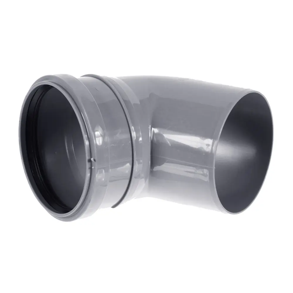 Отвод канализационный ПОЛИТЭК 110×67° для безнапорных систем 11738983 STLM-0001464