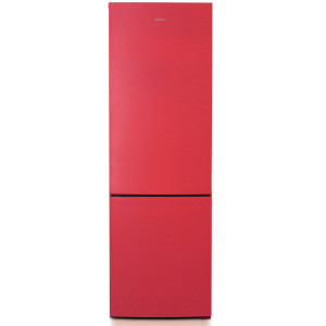 9246458 Холодильник с морозильником   Бирюса H6127 красный