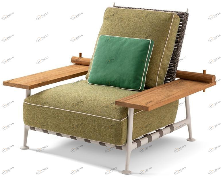 Cassina Садовое кресло с подлокотниками Fenc-e nature sun-id-1462462