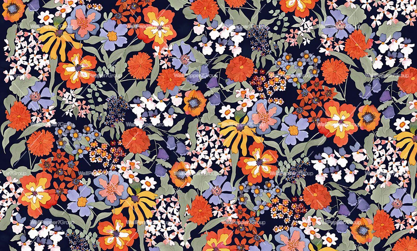 Тропические обои ПВХ бесплатно, экологически чистые, моющиеся WallPepper BLOOMED ARCH-00016270 - Вид №2