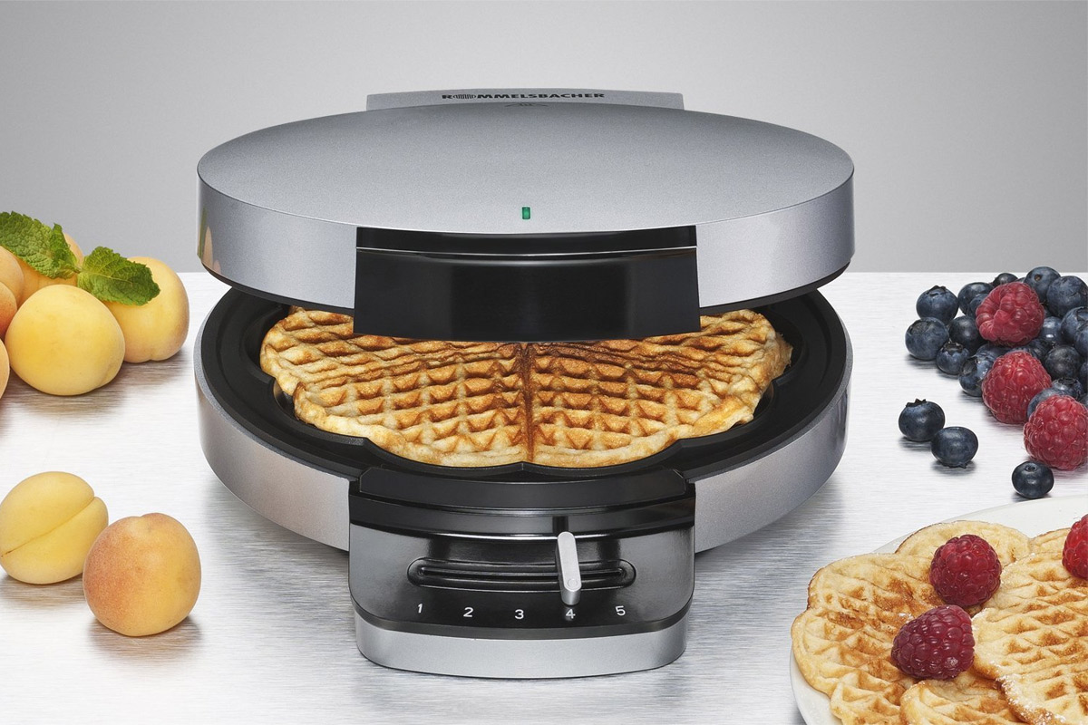 7951850 Вафельница Rommelsbacher WA 750 серебристый STDN-0005553 - Вид №7