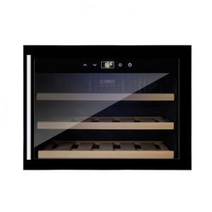 7933862 Встраиваемый винный шкаф CASO WineSafe 18 EB черный