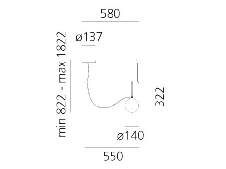 Светодиодный подвесной светильник Artemide nh ARCH-00052330 - Вид №5