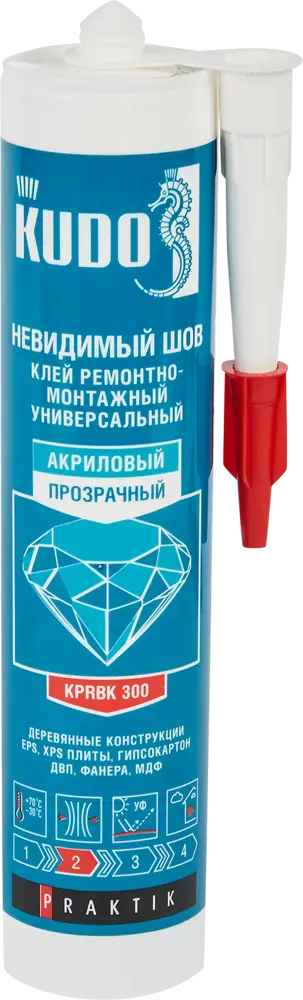 KUDO Praktik — акриловый клей для незаметного склеивания дерева и ДСП 84953231