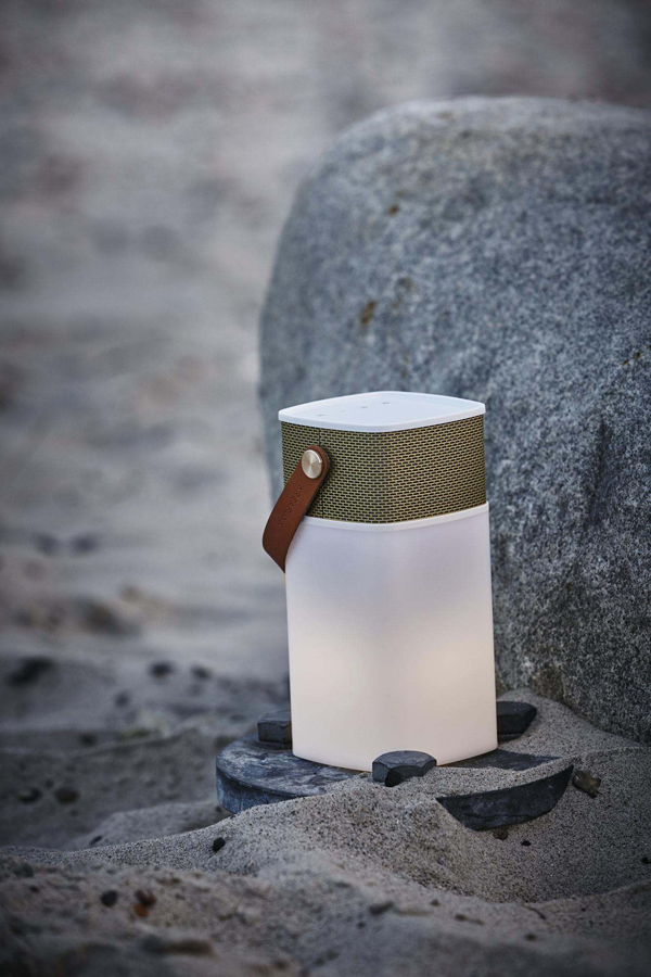 Колонка беспроводная с подсветкой aGLOW медь KREAFUNK KFHS09 - Вид №1