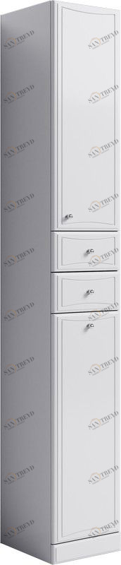 Барселона пенал с двумя ящиками и корзиной Ba.05.03 AQWELLA Barcelona sun-id-277870