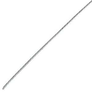 Стальной трос Tech-Krep оцинкованный 1 мм × 25 м для надежного крепления 89391065