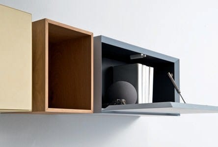 Настенный шкаф для ванной комнаты с дверцами Falper Четыре.Zero ARCH-00017045 - Вид №1