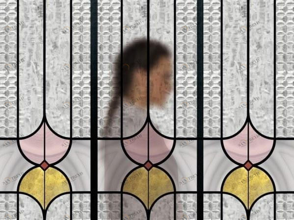 BEAUREGARD Декоративная оконная пленка sun-id-1460582