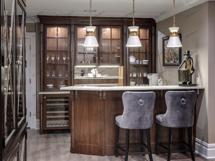 Martini Interiors Деревянная барная стойка Chicago - north shore sun-id-1454209