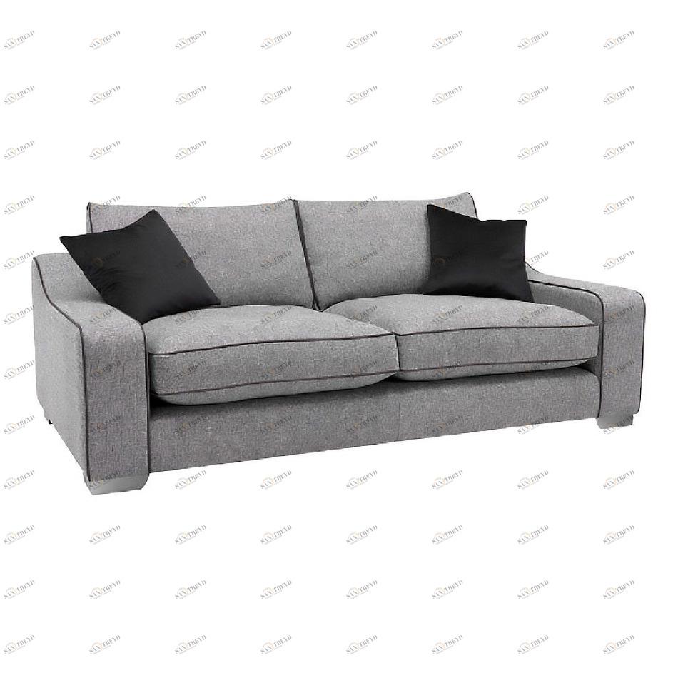 Диван MonuMini прямой серебро ICON DESIGNE MONU 178058 Серый 